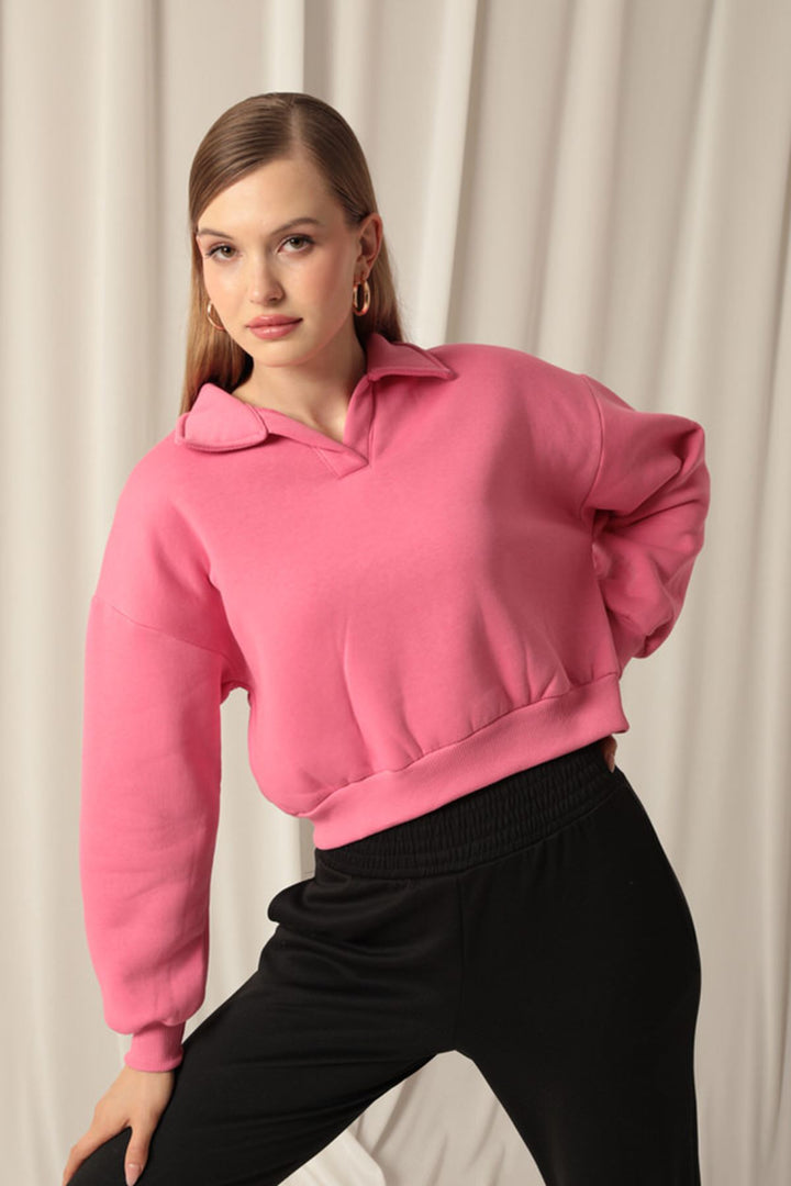 KKT Short Women Pink Sweater - Zempoala