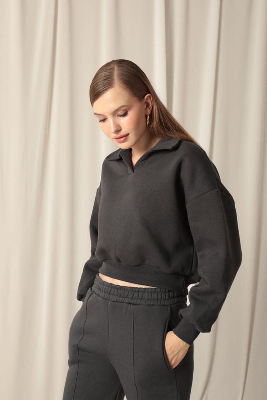KKT Short Women's Anthracite Sweat - Prince George