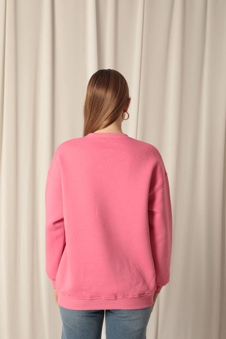 KKT Zero Collar Women's Pink Sweater - Galátsi