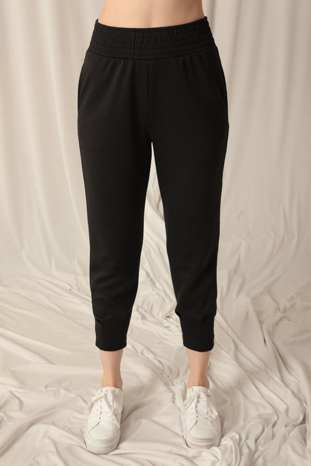 KKT Modal Fabric Women's Black Trousers - Naperville