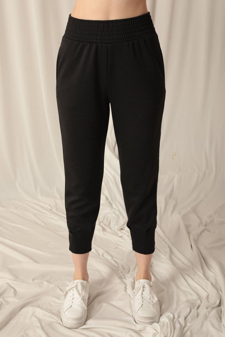 KKT Modal Fabric Women's Black Trousers - Naperville