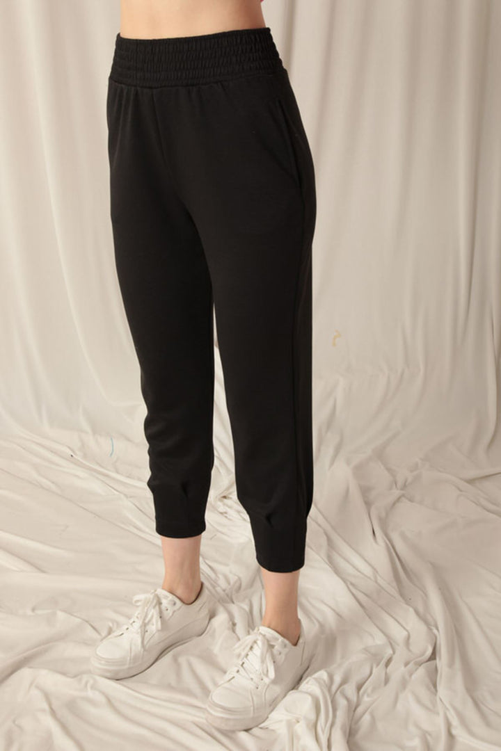 KKT Modal Fabric Women's Black Trousers - Naperville
