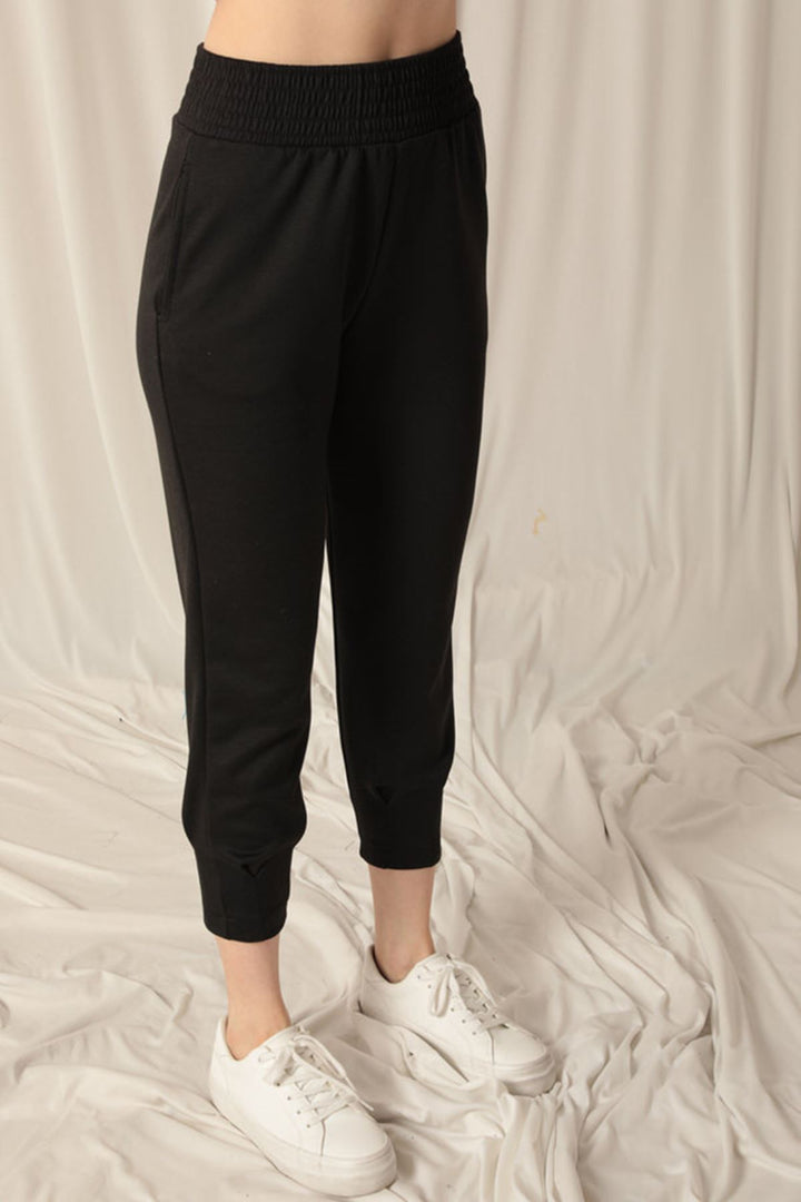 KKT Modal Fabric Women's Black Trousers - Naperville