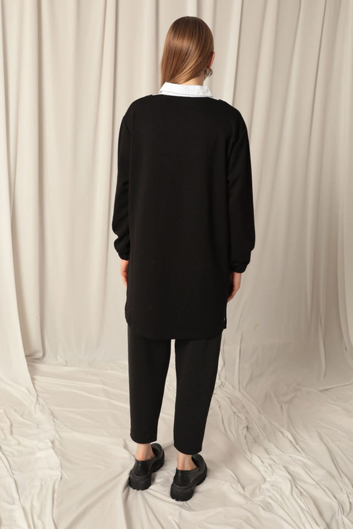 KKT Modal Fabric Shirt Women's Black Sweat - Northcote