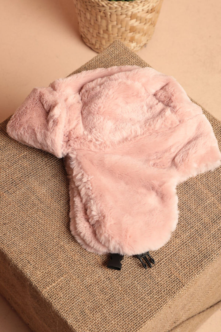 KKT Plush Women's Pilot Pink Hat - Tuxtla