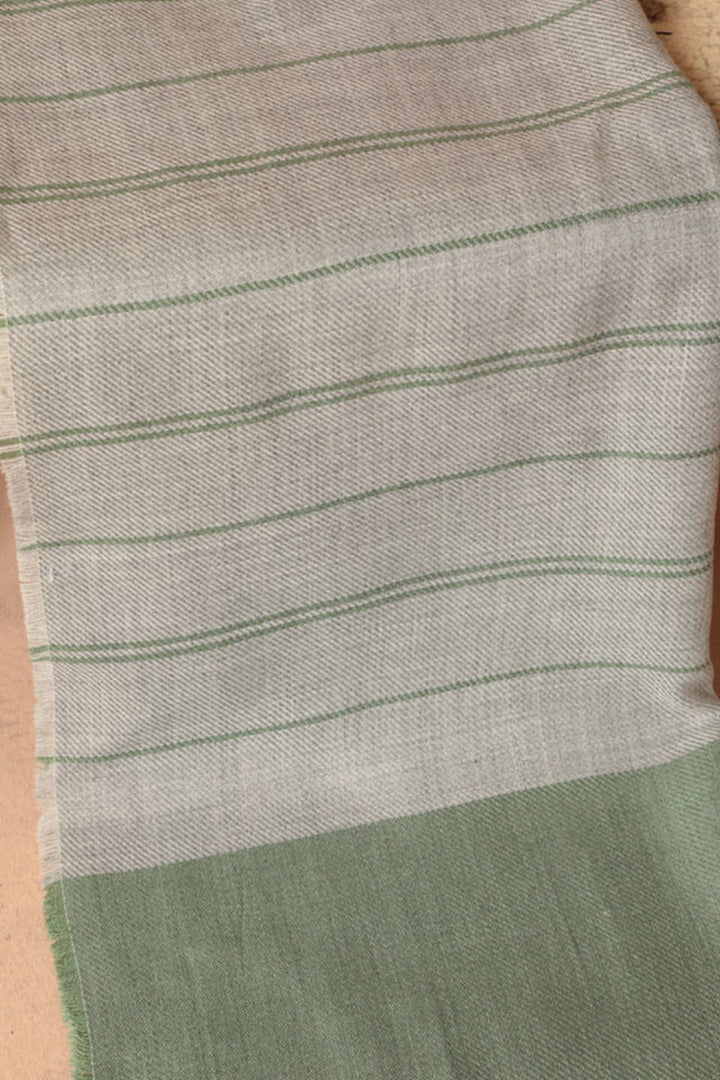 KKT Striped Women's Mint Shawl - Orange
