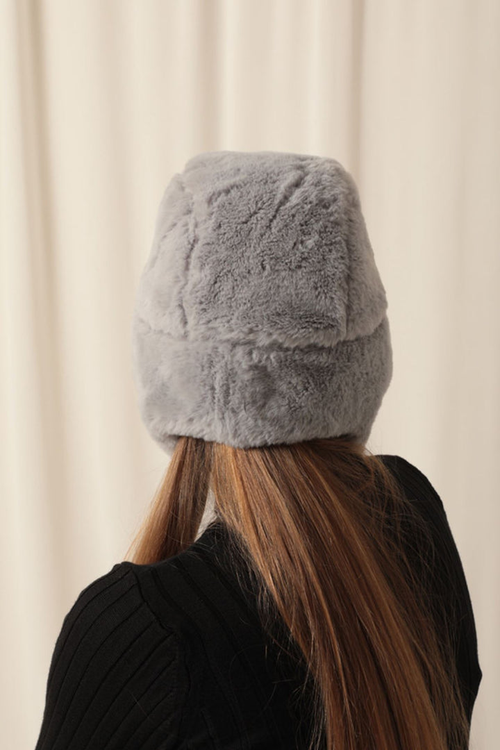 KKT Plush Women's Pilot Gray Hat - Bradford
