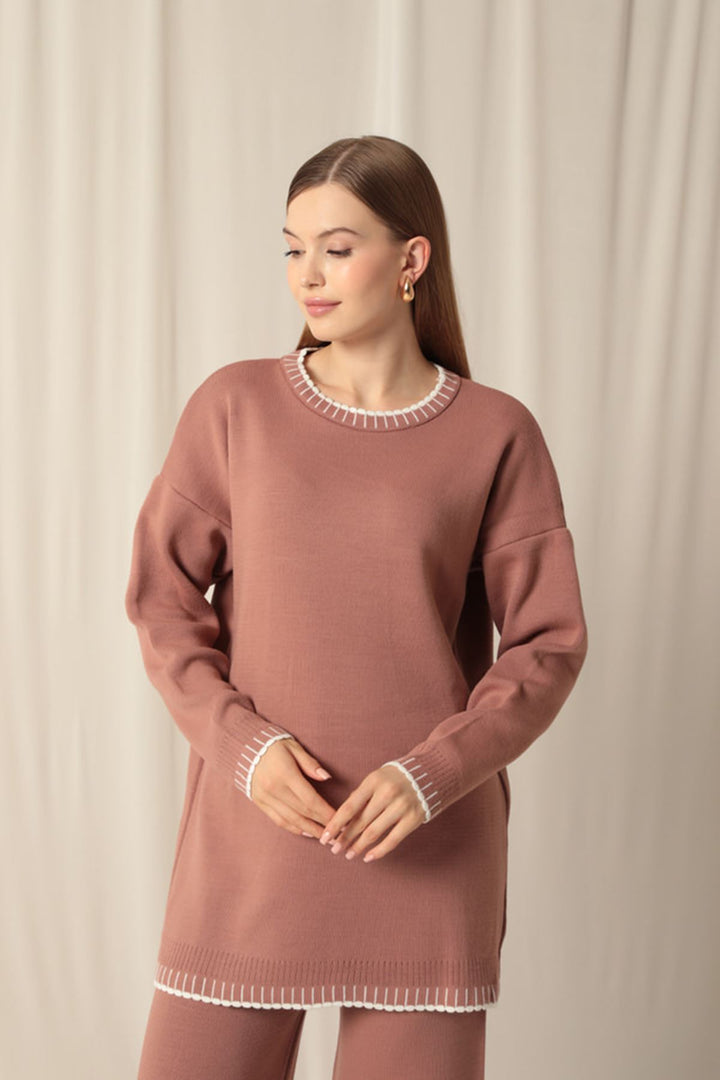 KKT Knitwear Fabric Women's Rose Dusty Suit - Beloit