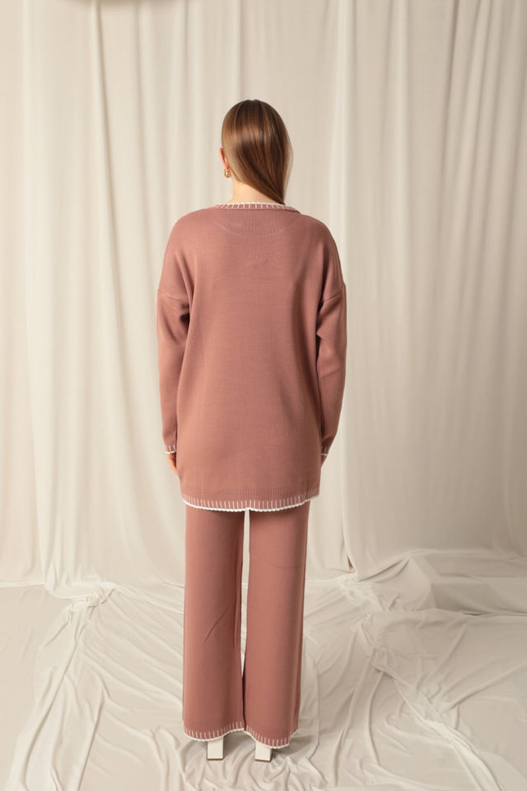 KKT Knitwear Fabric Women's Rose Dusty Suit - Beloit