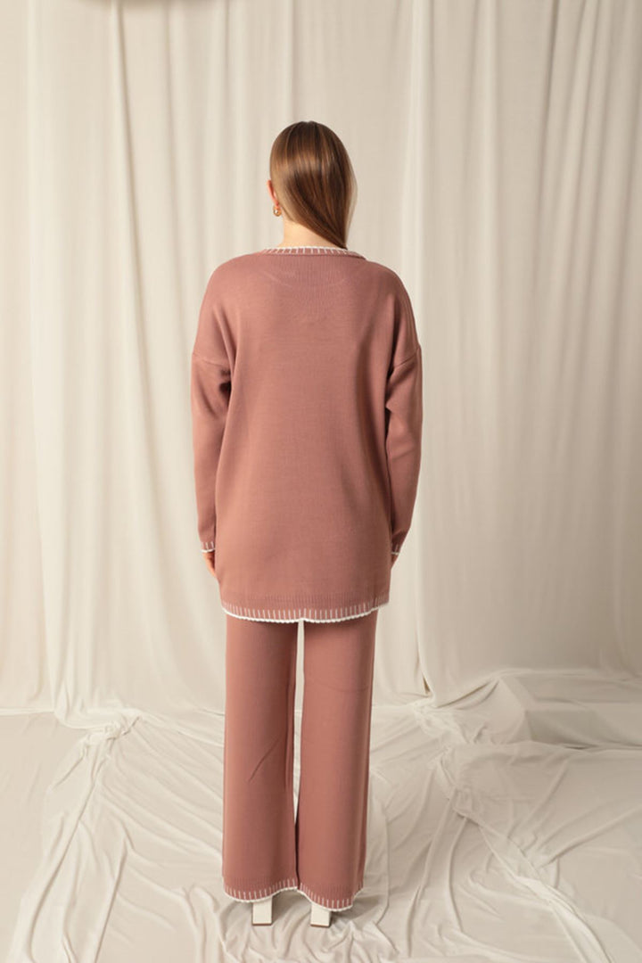KKT Knitwear Fabric Women's Rose Dusty Suit - Beloit