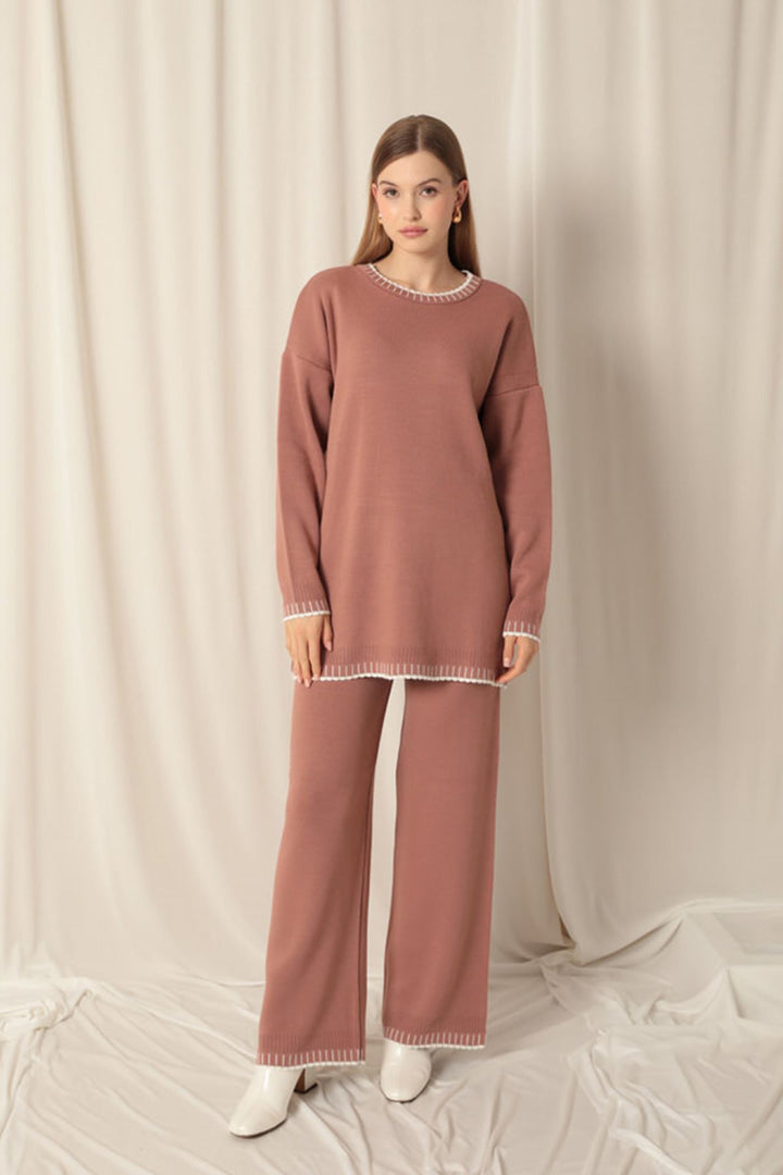 KKT Knitwear Fabric Women's Rose Dusty Suit - Beloit
