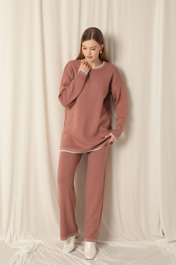 KKT Knitwear Fabric Women's Rose Dusty Suit - Beloit