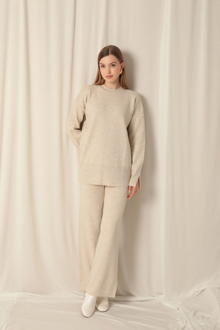 KKT Knitted Fabric Plain Women's Stone Set - Aix-en-Provence