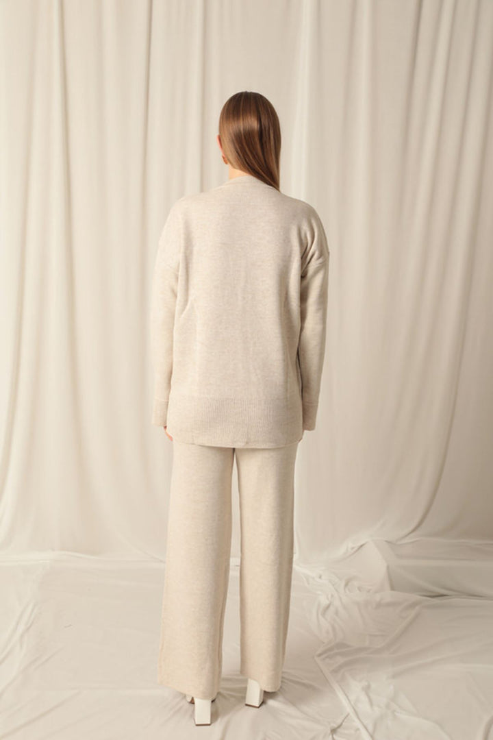 KKT Knitted Fabric Plain Women's Stone Set - Aix-en-Provence