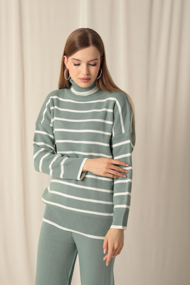 KKT Knitwear Fabric Women's Mint Suit - Dubbo