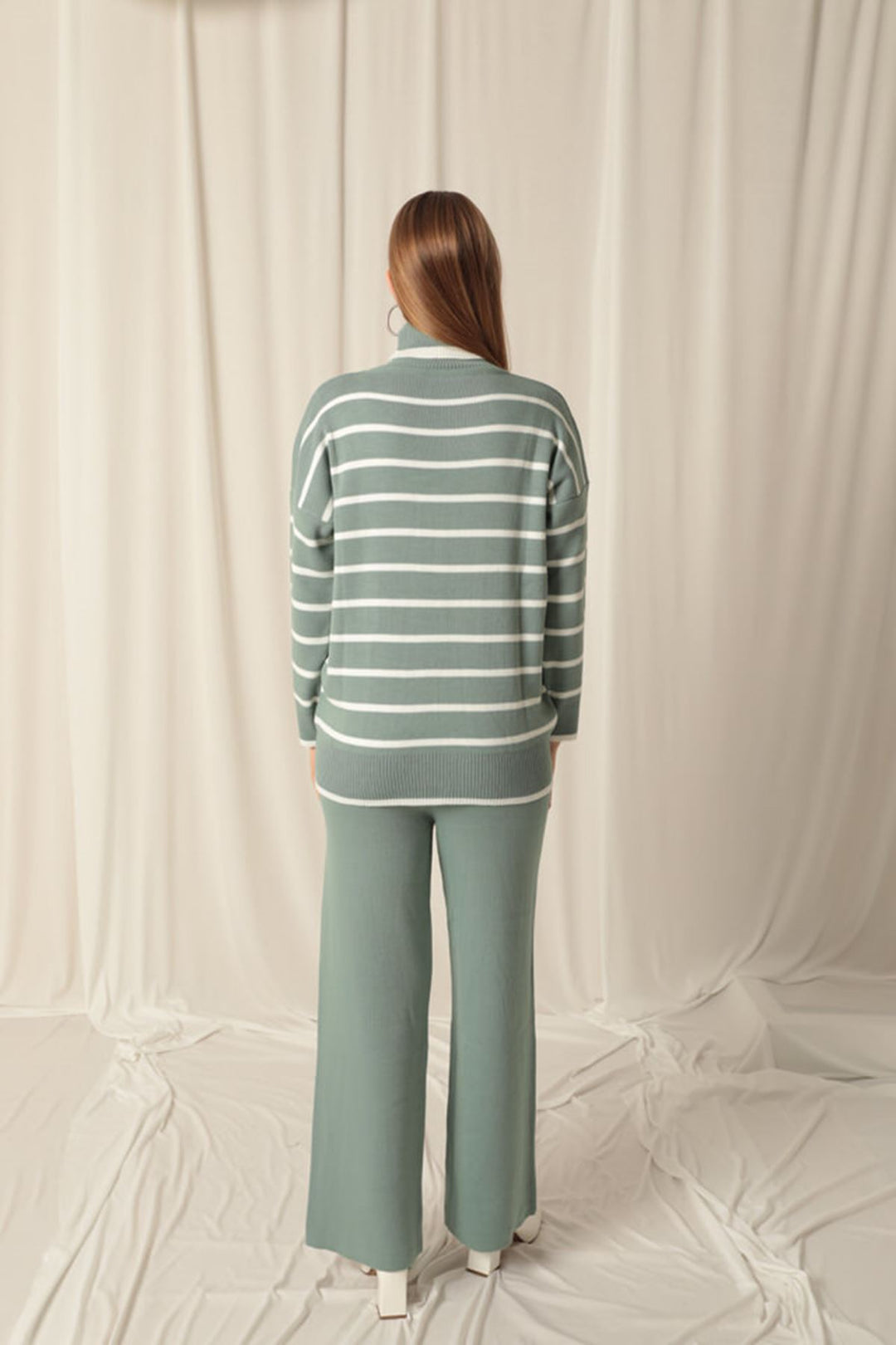 KKT Knitwear Fabric Women's Mint Suit - Dubbo