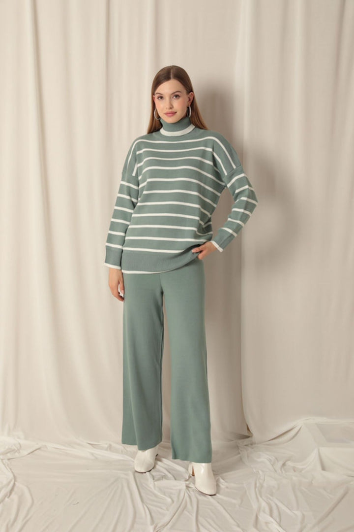 KKT Knitwear Fabric Women's Mint Suit - Dubbo