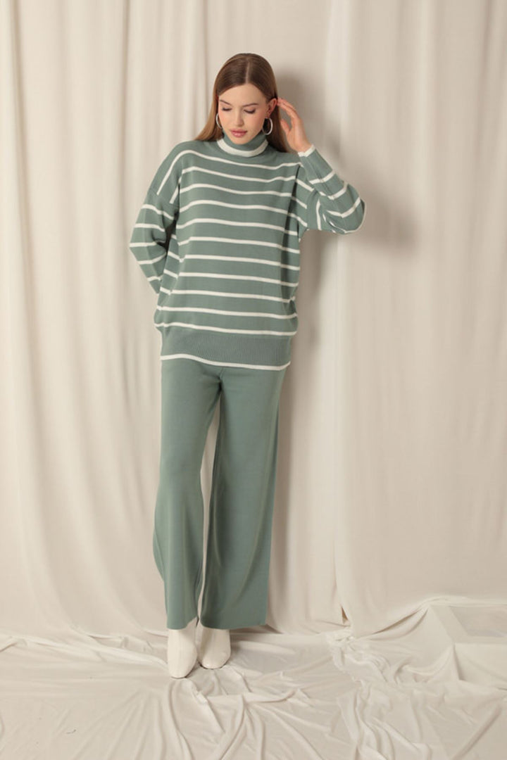 KKT Knitwear Fabric Women's Mint Suit - Dubbo