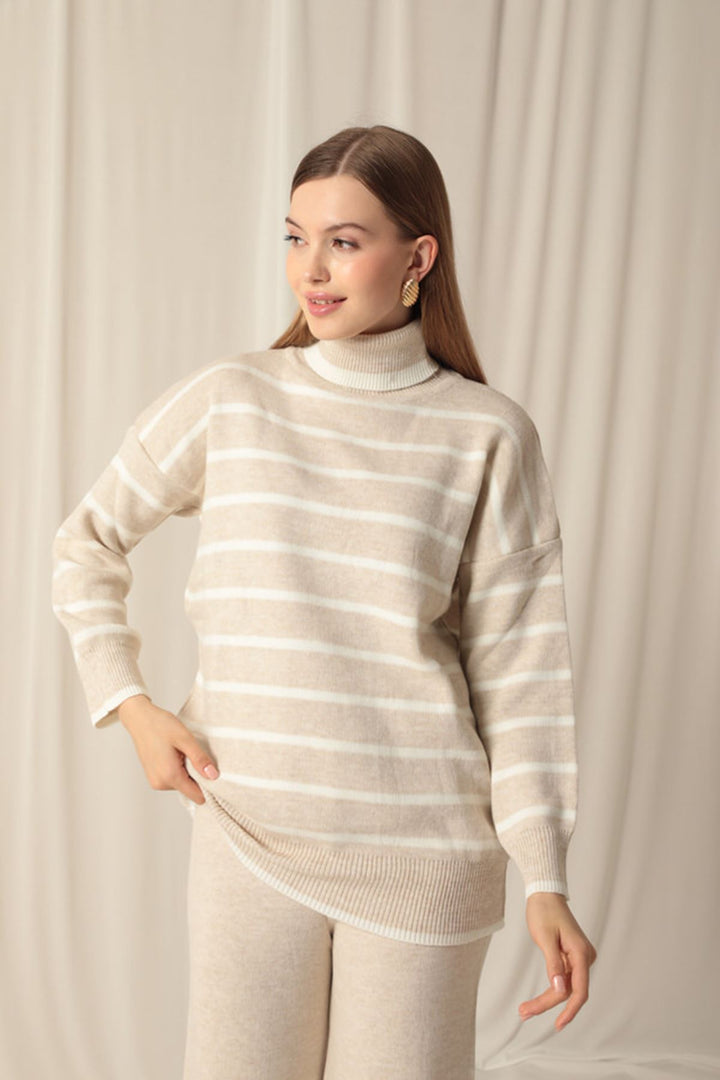 KKT Knitwear Fabric Women's Stone Set - Fürstenfeldbruck