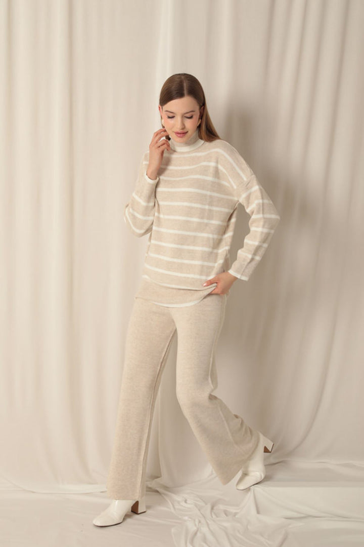 KKT Knitwear Fabric Women's Stone Set - Fürstenfeldbruck