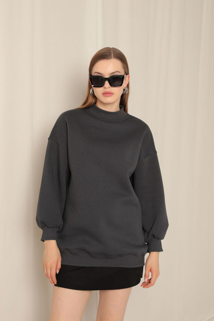 KKT Long Basic Women's Anthracite Sweat - Lisburn