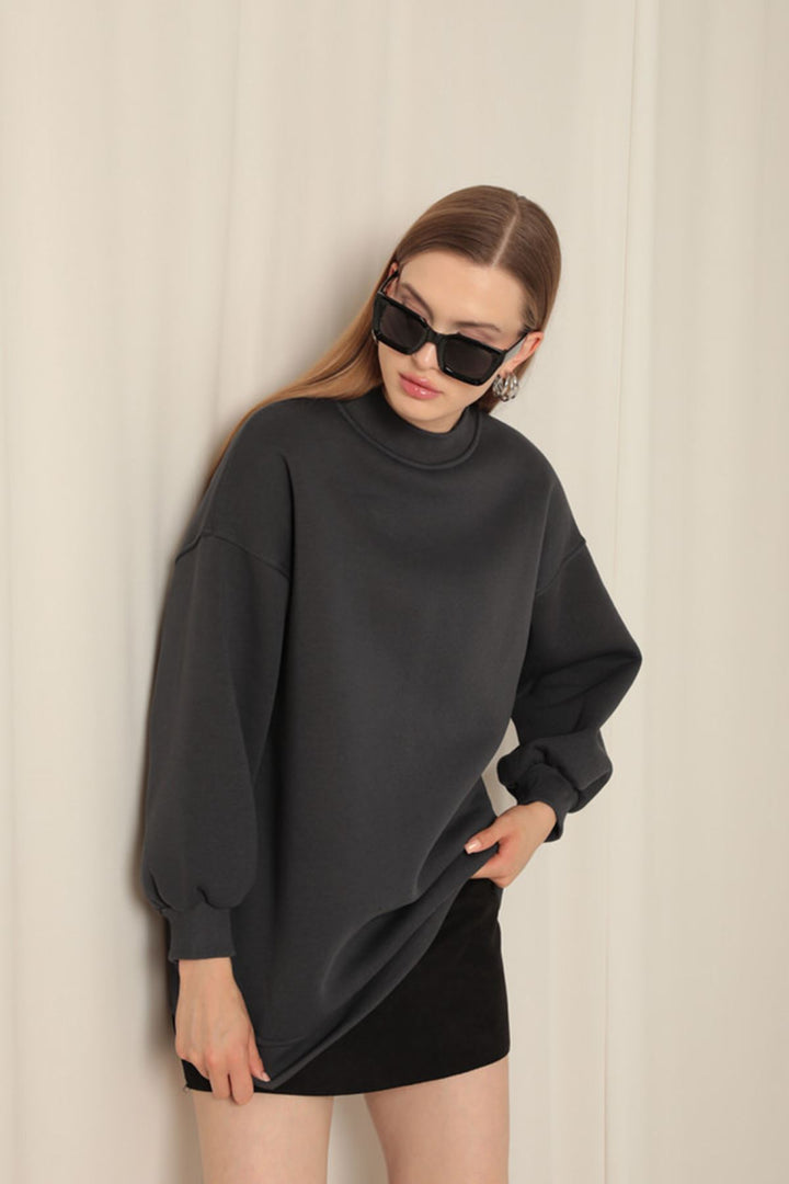 KKT Long Basic Women's Anthracite Sweat - Lisburn