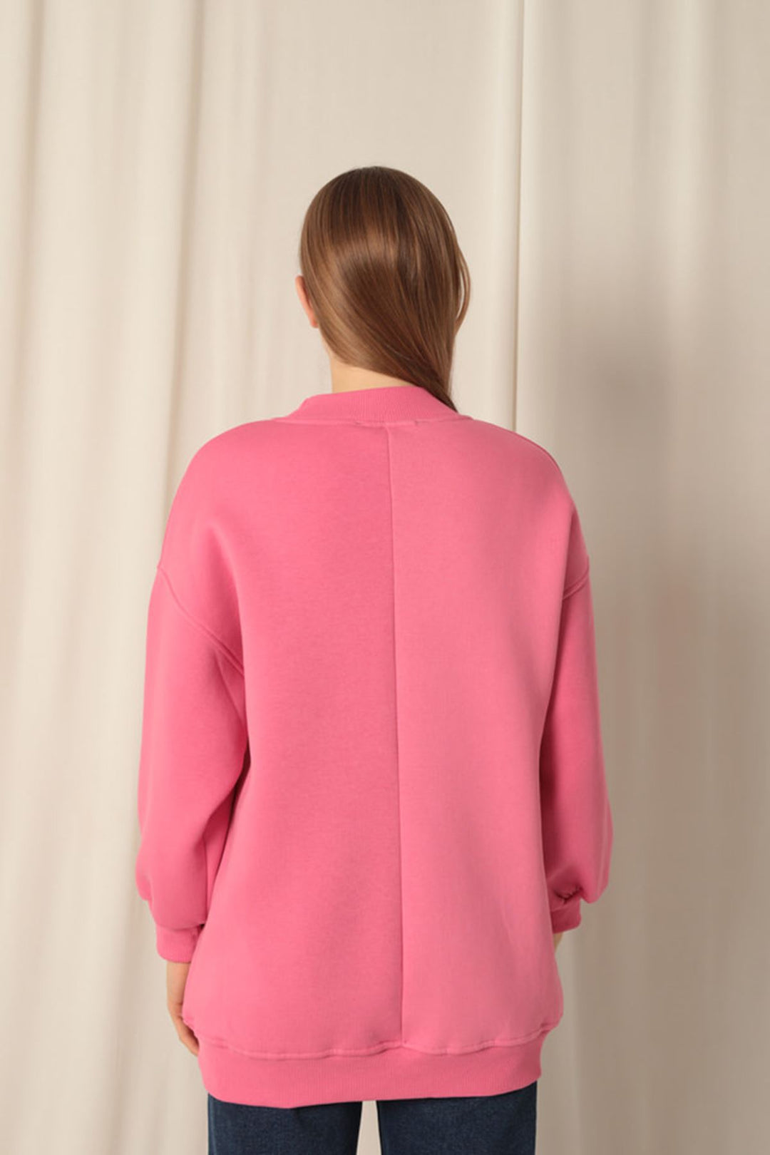 KKT Long Basic Women Pink Sweater - Brighton