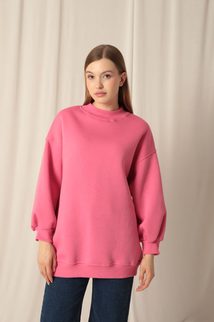 KKT Long Basic Women Pink Sweater - Brighton
