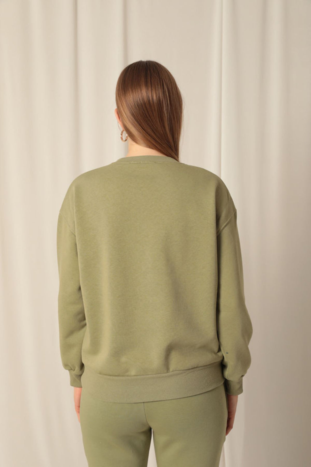 KKT Three Thread Fabric Basic Women's Khaki Sweat - Waterlooville
