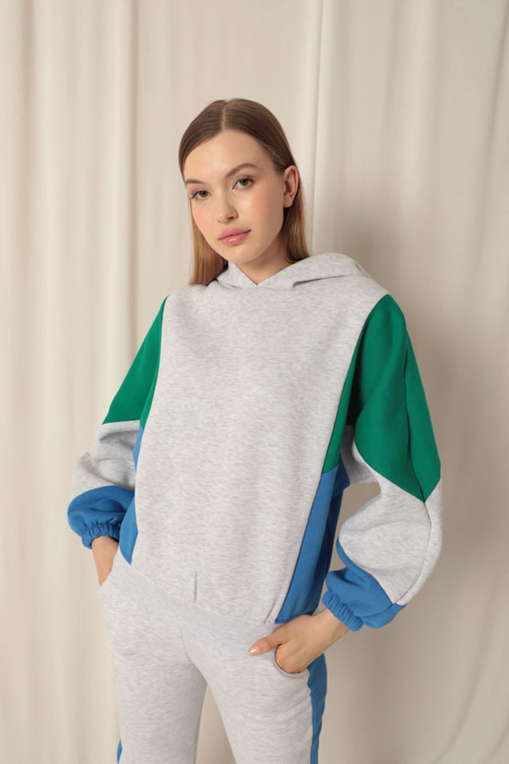 KKT Three Thread Fabric Women's Green Suit - Conway