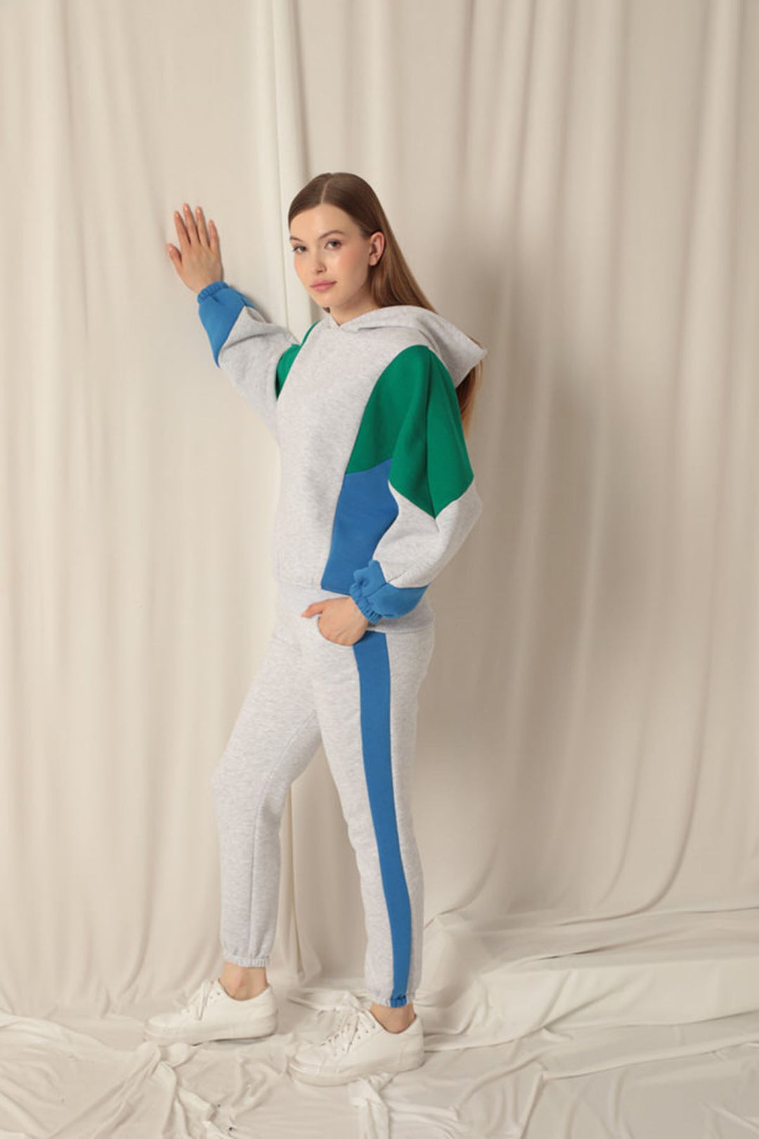 KKT Three Thread Fabric Women's Green Suit - Conway
