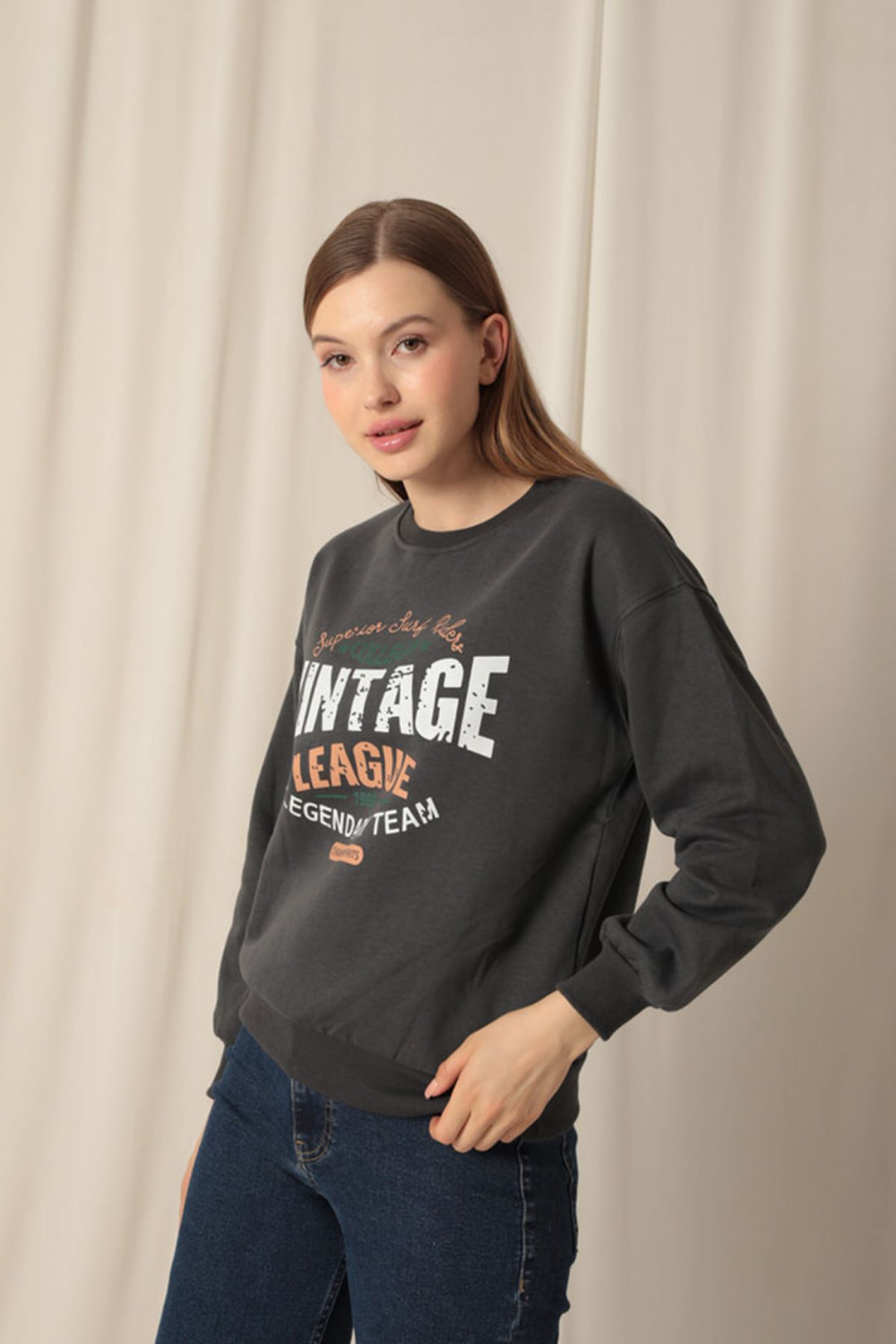 KKT Three Thread Fabric Women's Anthracite Sweat - Tustin