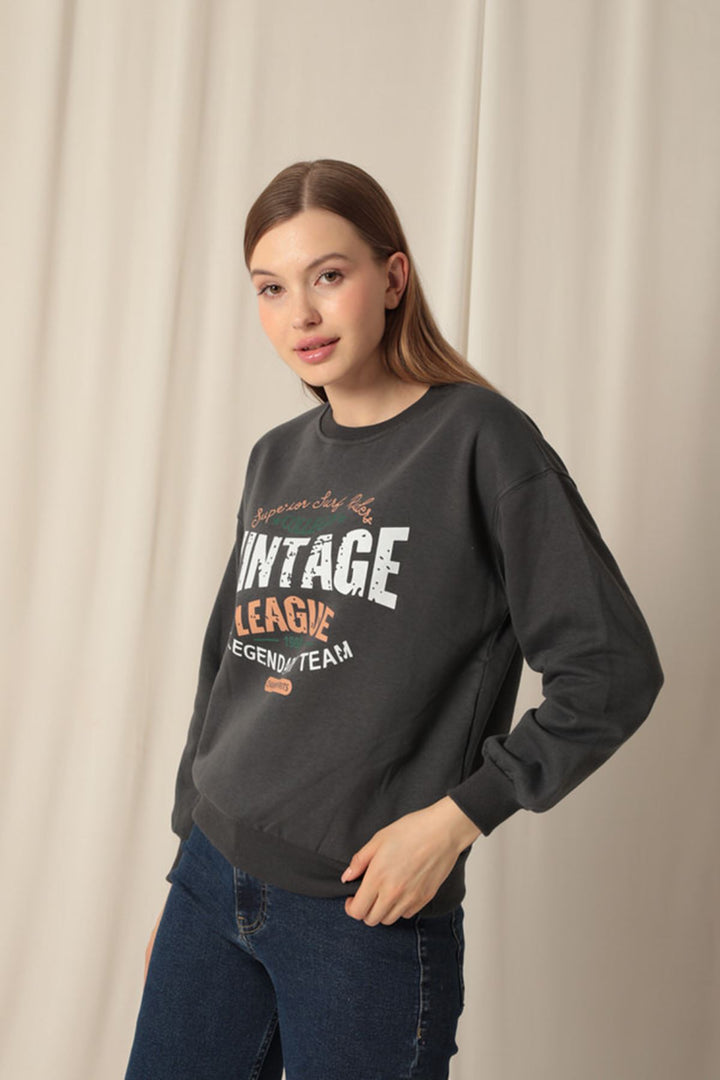 KKT Three Thread Fabric Women's Anthracite Sweat - Tustin