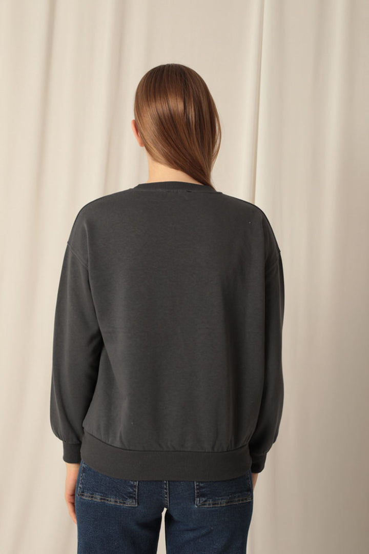 KKT Three Thread Fabric Women's Anthracite Sweat - Tustin
