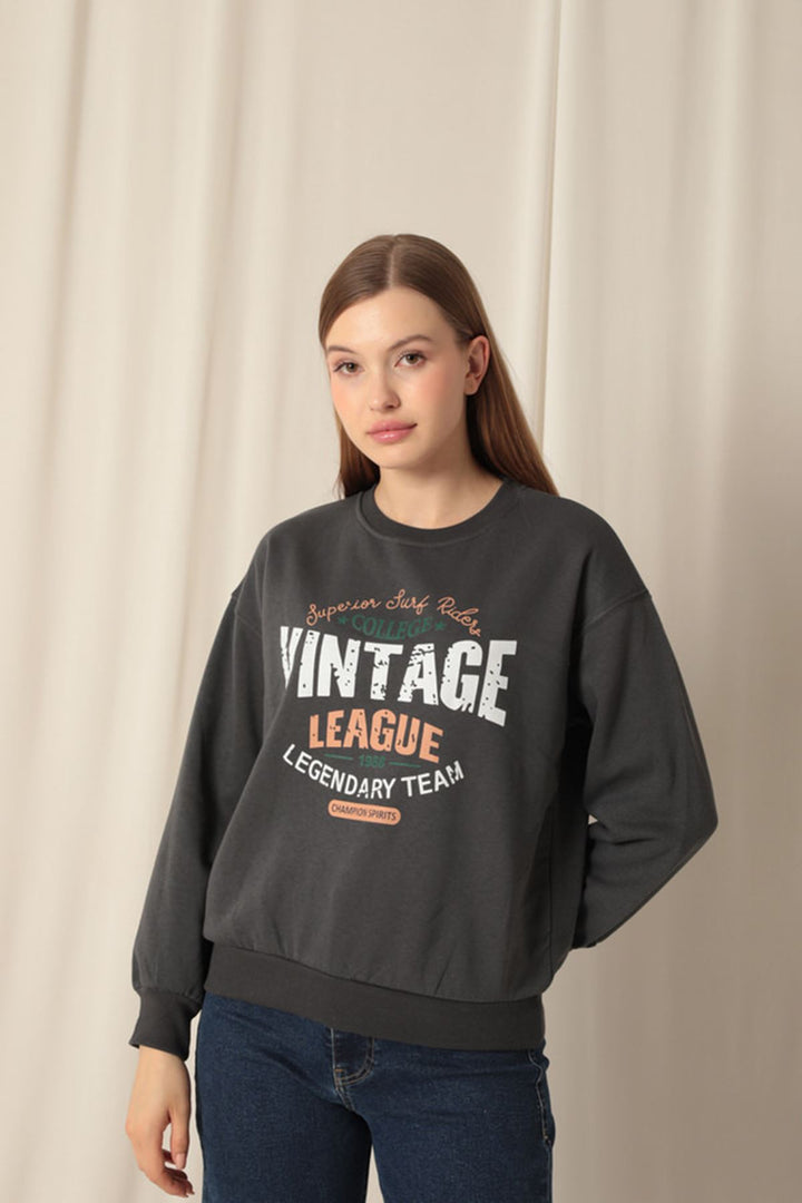 KKT Three Thread Fabric Women's Anthracite Sweat - Tustin