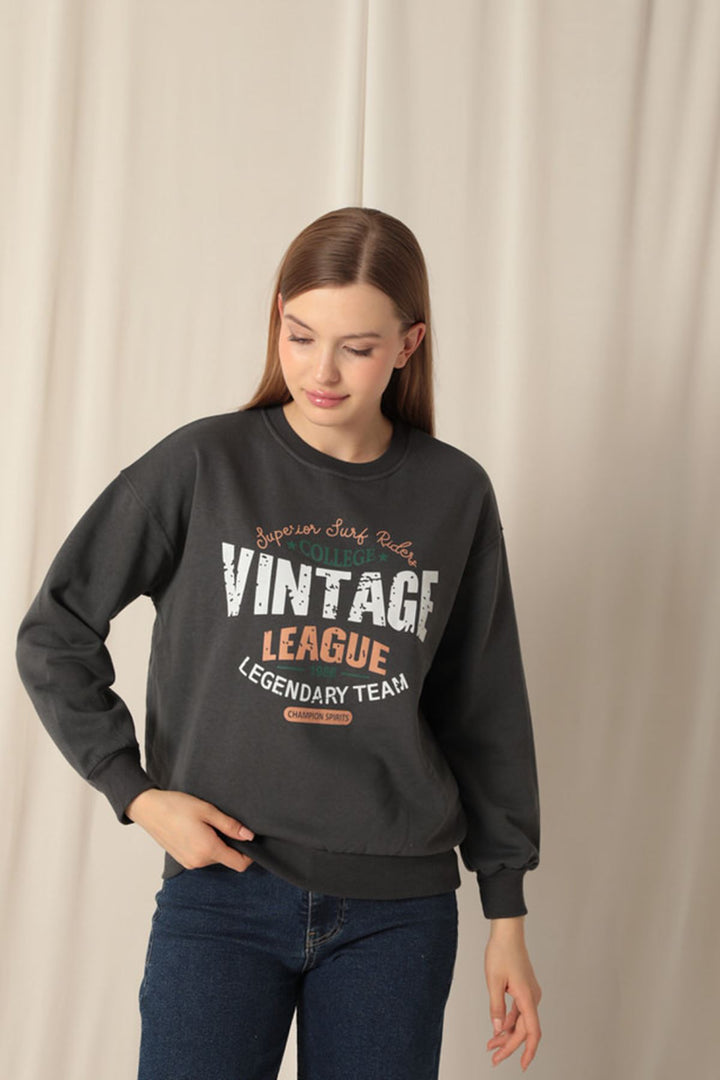 KKT Three Thread Fabric Women's Anthracite Sweat - Tustin