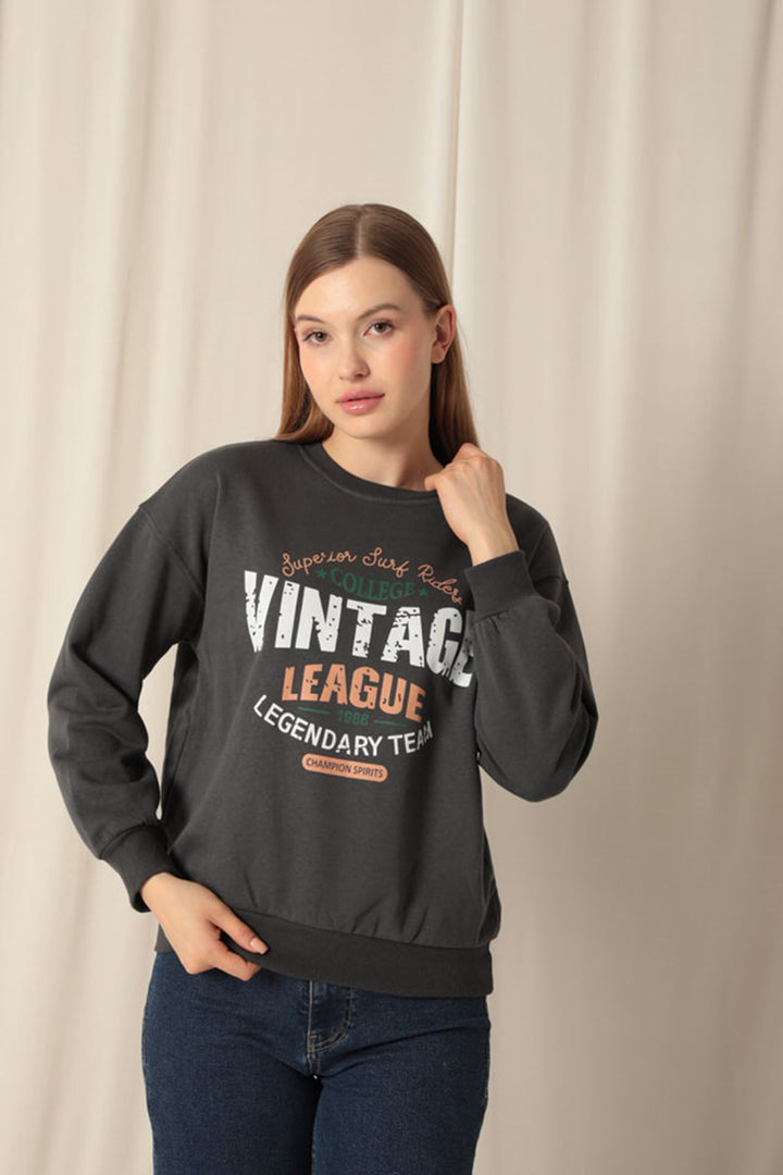 KKT Three Thread Fabric Women's Anthracite Sweat - Tustin