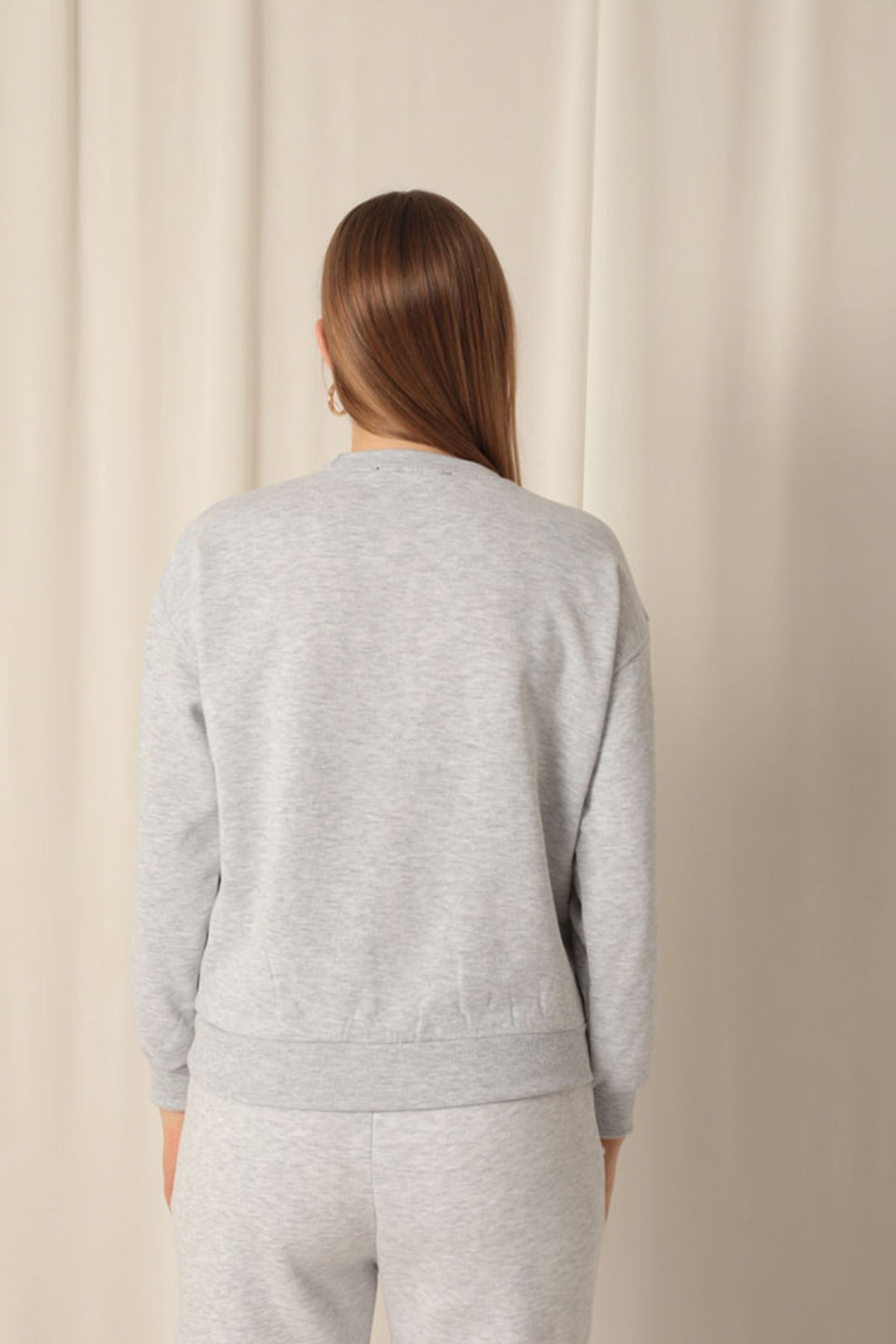 KKT Three Thread Fabric Women's Gray Sweat - Constanţa