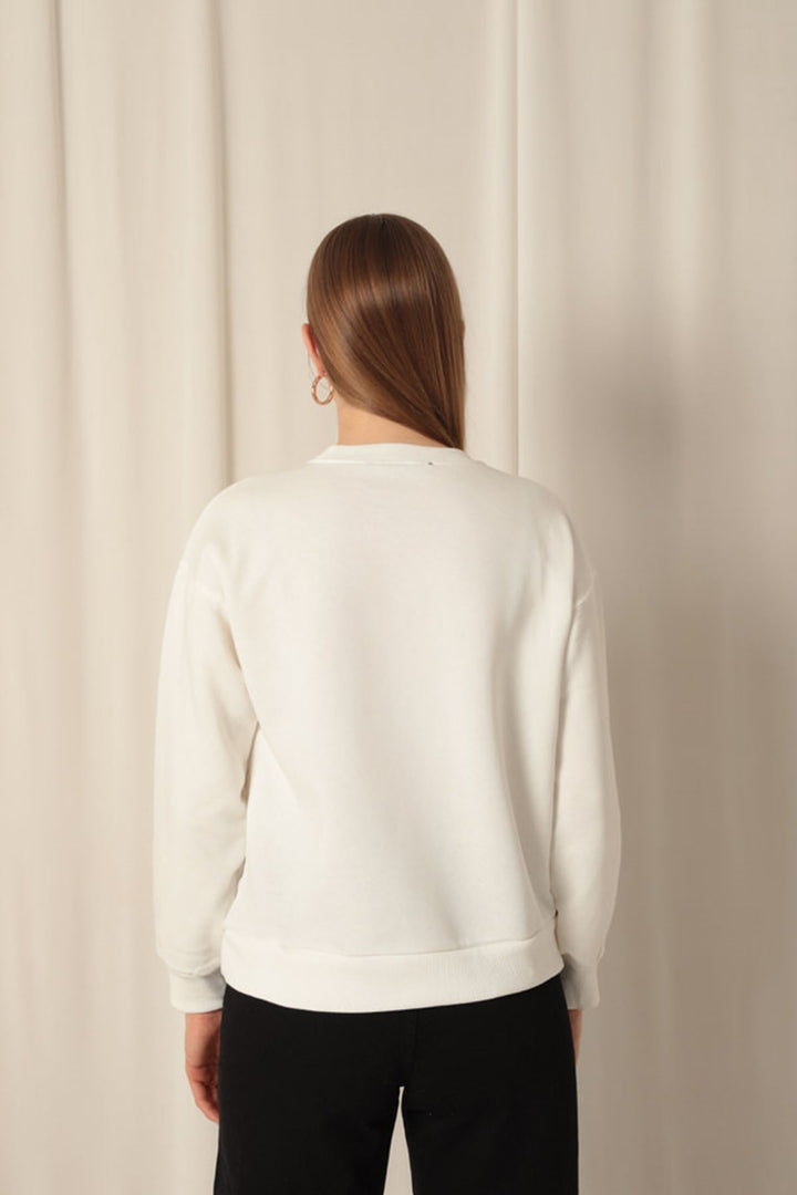 KKT Three Thread Fabric Women's Ecru Sweat - Downers Grove