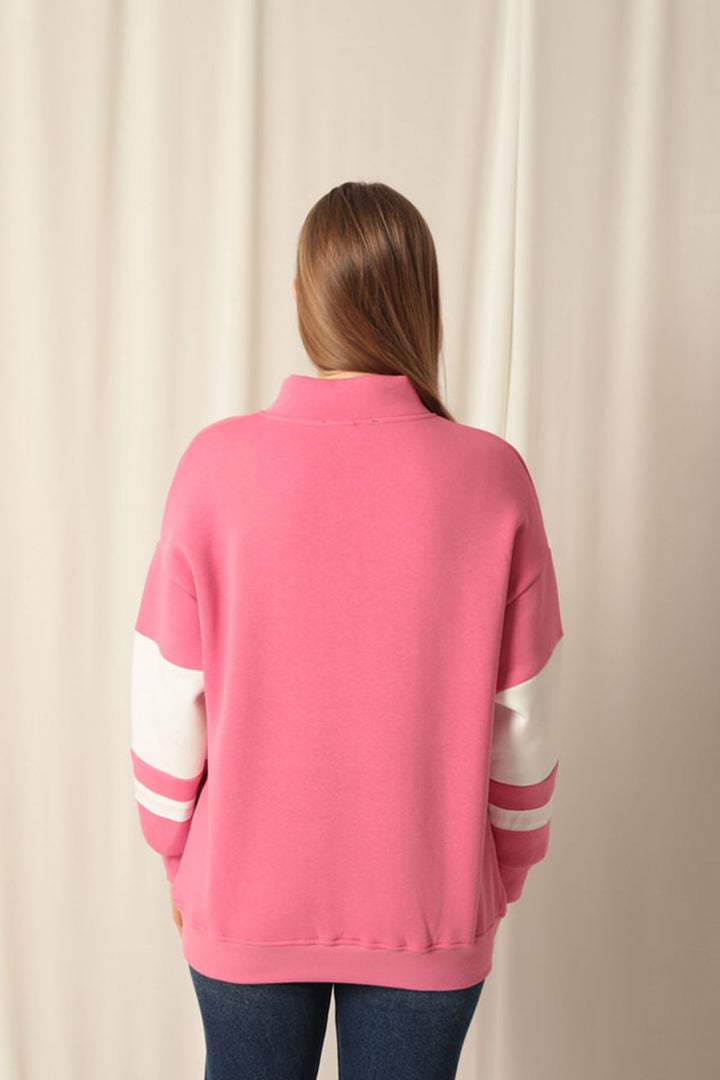 KKT Zippered Women's Pink Sweater - East Kilbride