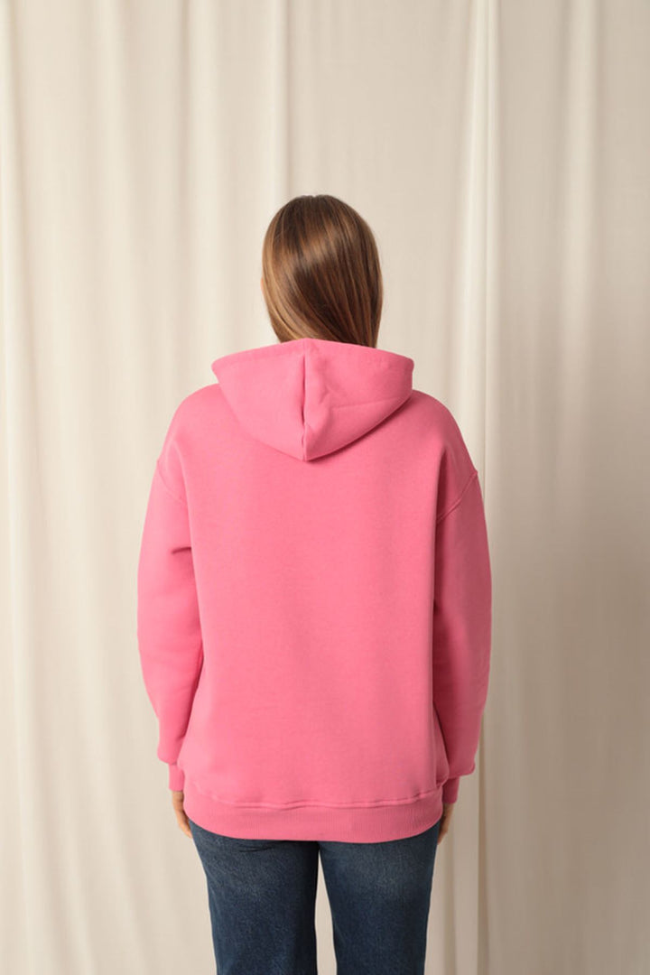 KKT New York Embroidered Women's Pink Sweater - Folkestone