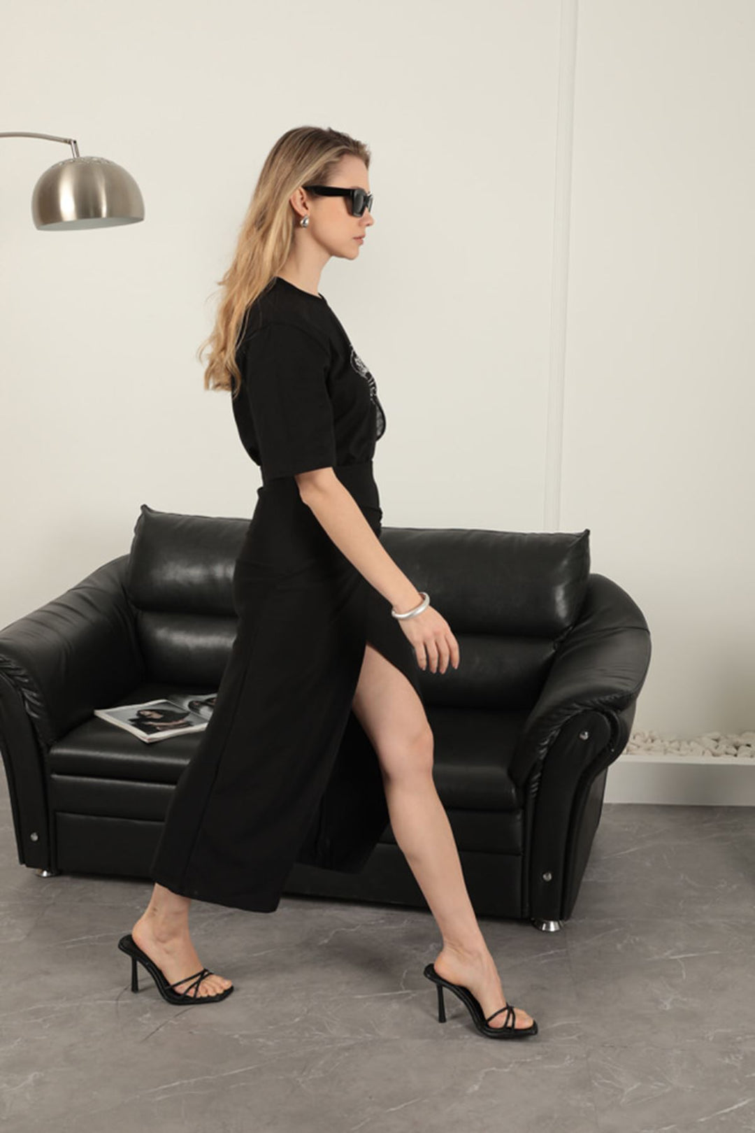 KKT Buckled Skirt-Black - Enschede
