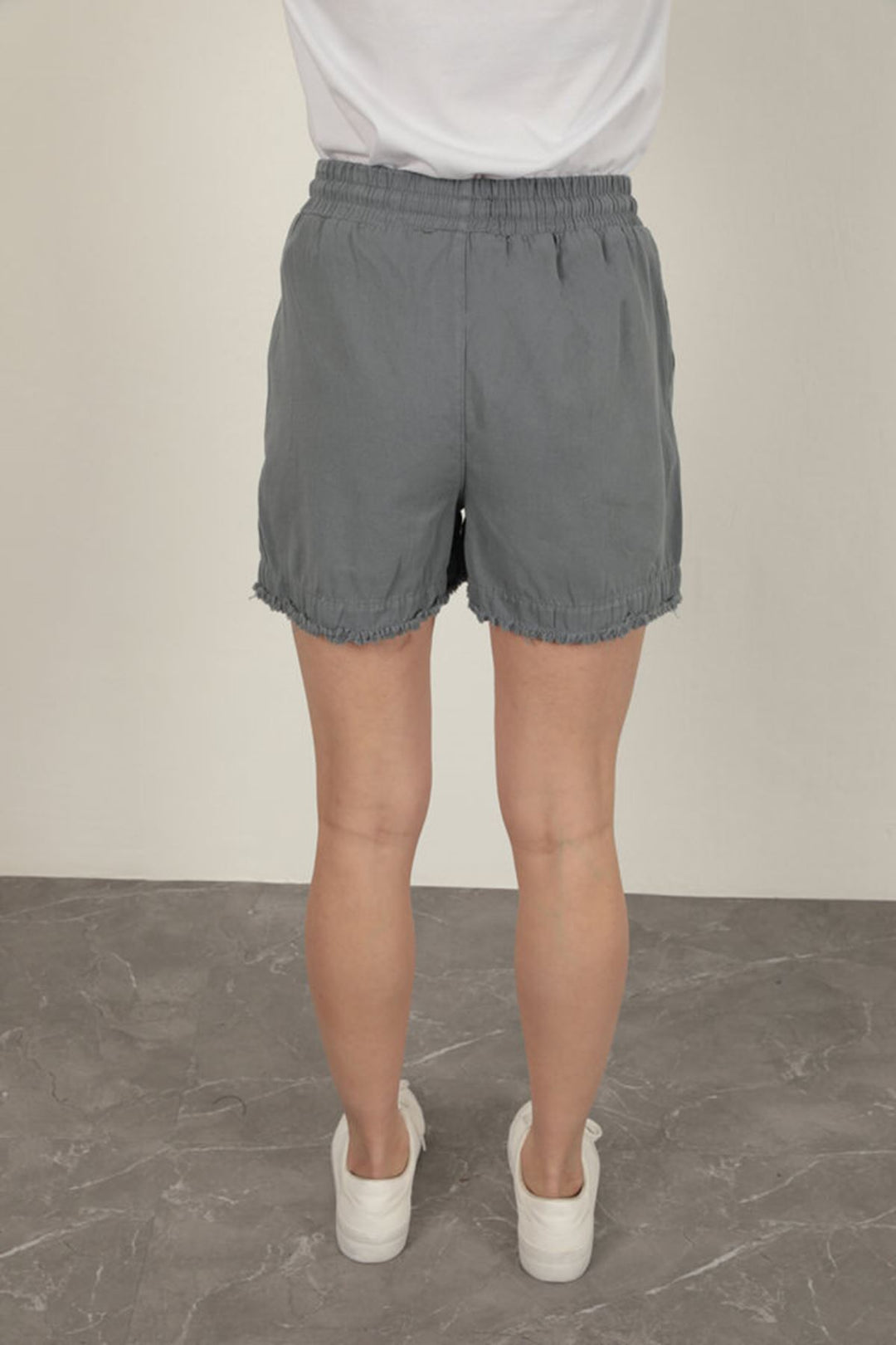 KKT Tassel Women's Shorts-Grey - West Lafayette