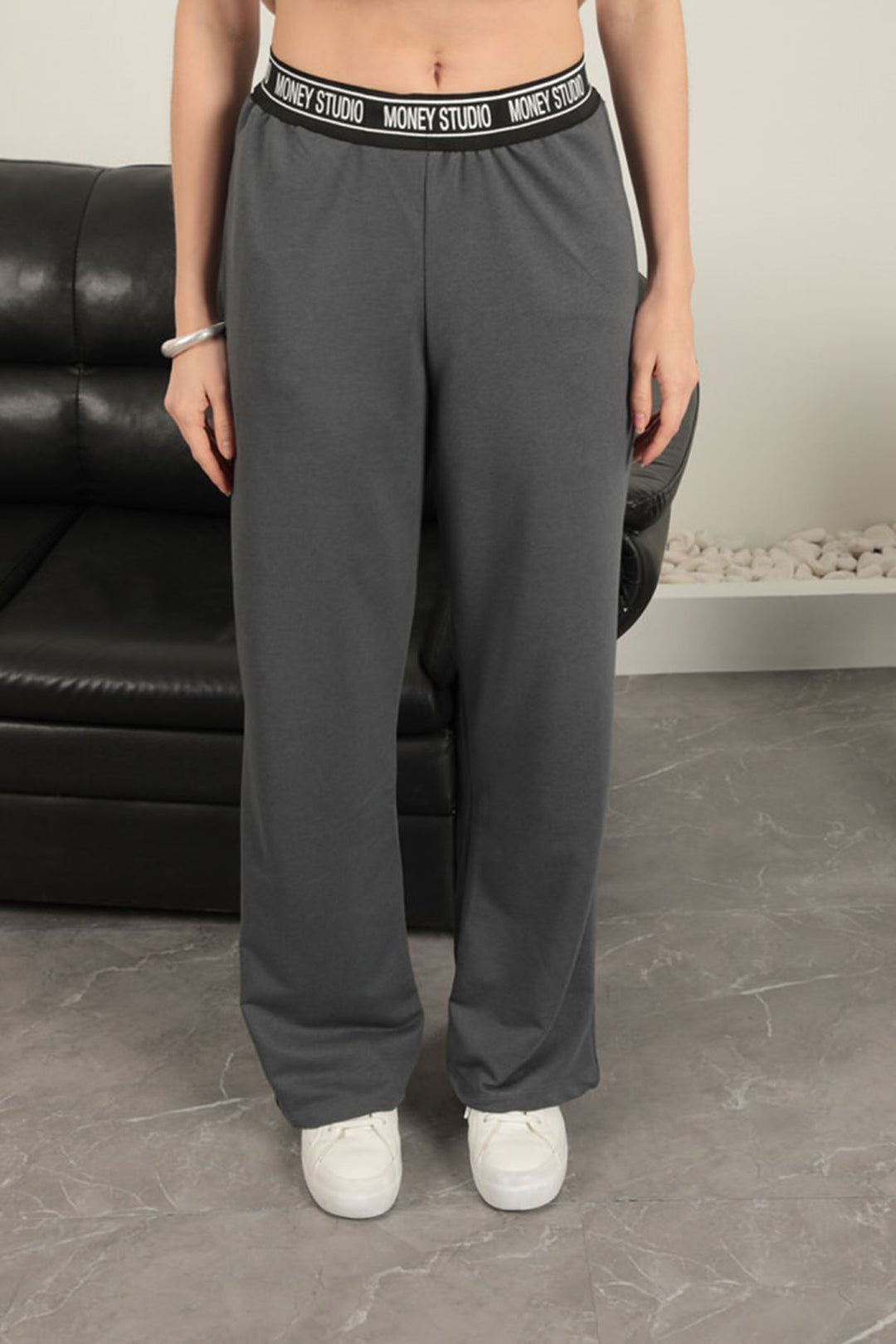 KKT Women's Trousers-Grey - El Centro