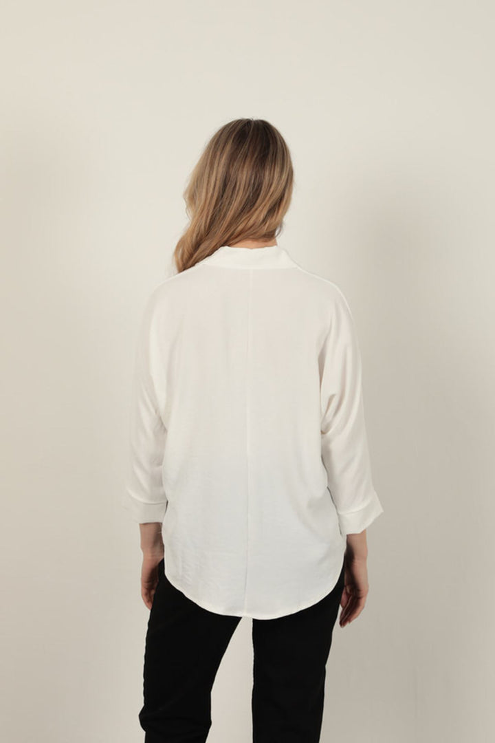 KKT V-Neck Women's Shirt-Ecru - San Jose