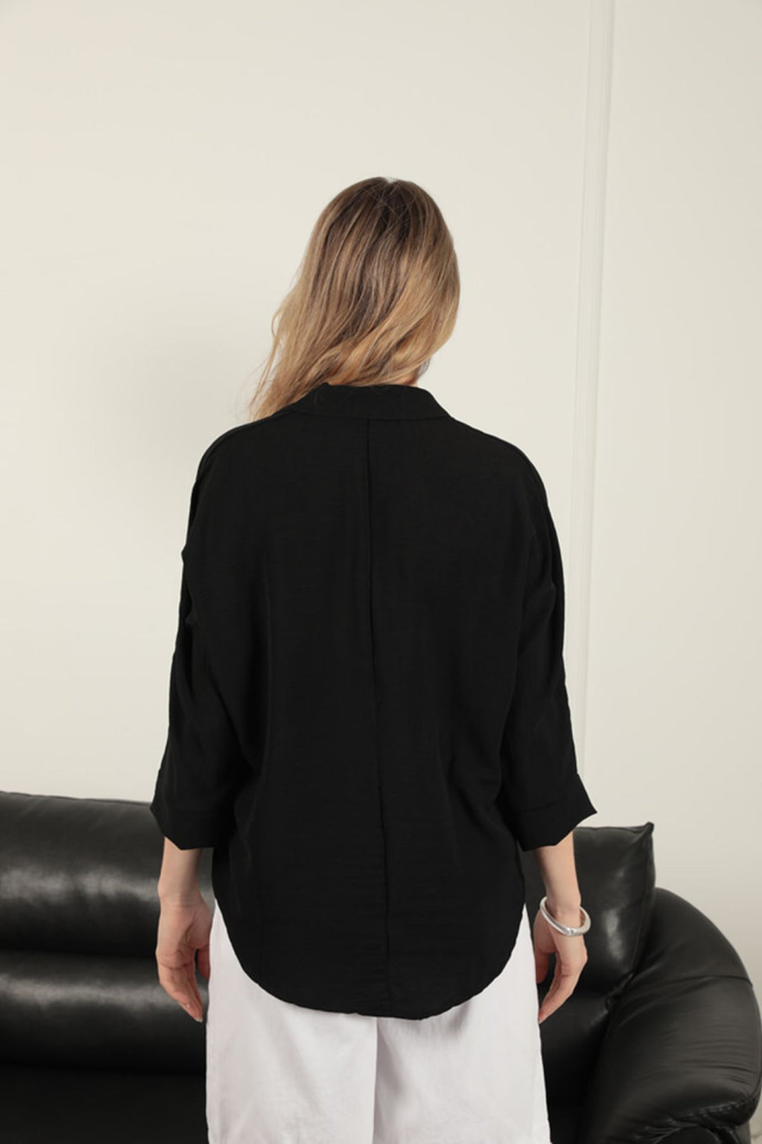 KKT V-Neck Women's Shirt-Black - Leominster