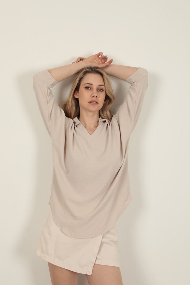 KKT V-Neck Women's Shirt-Stone - Veldhoven