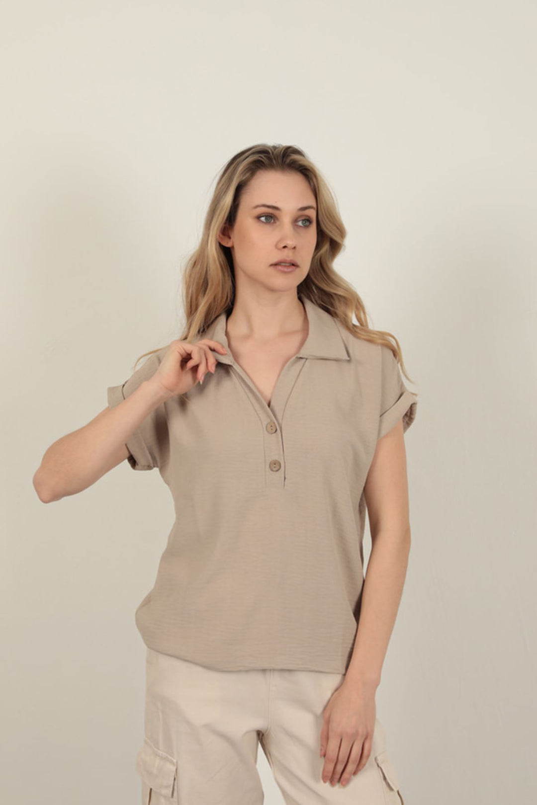 KKT Aerobin Fabric Women's Shirt-Stone - Tempe