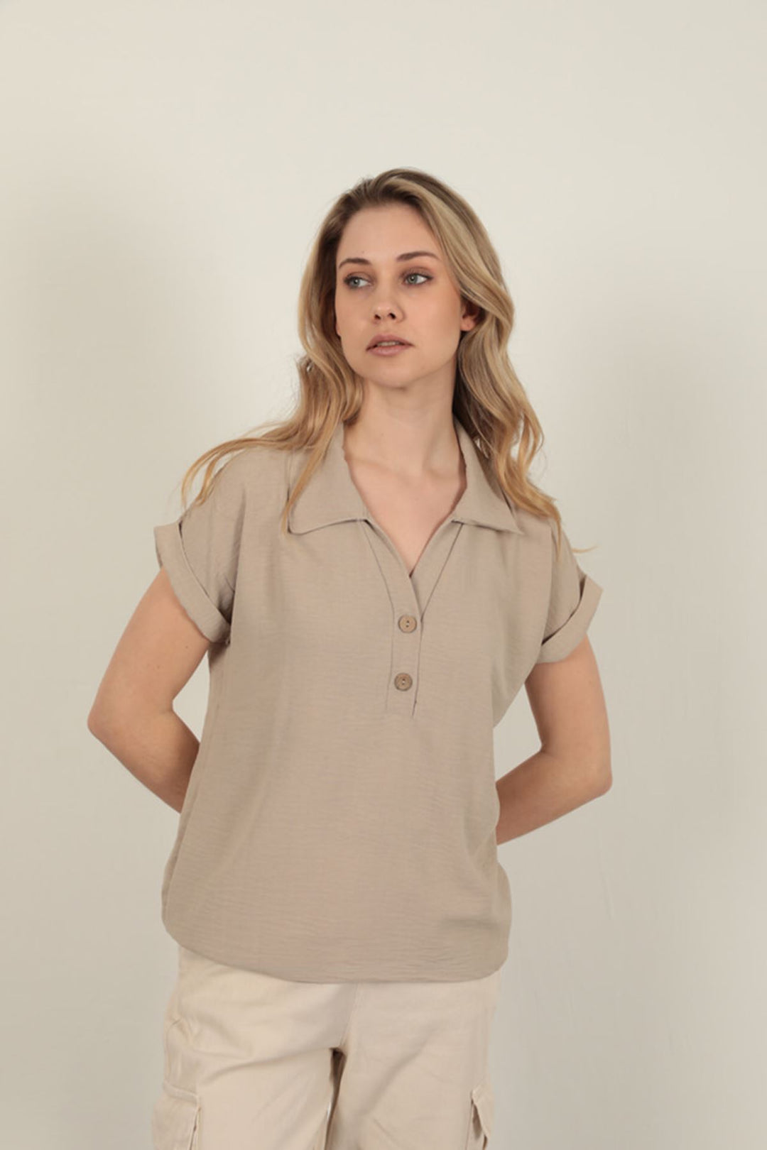 KKT Aerobin Fabric Women's Shirt-Stone - Tempe