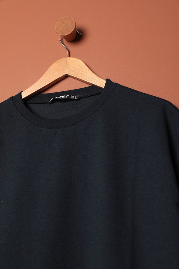 KKT Oversize Two Thread T-Shirt-Navy Blue - Federal Way